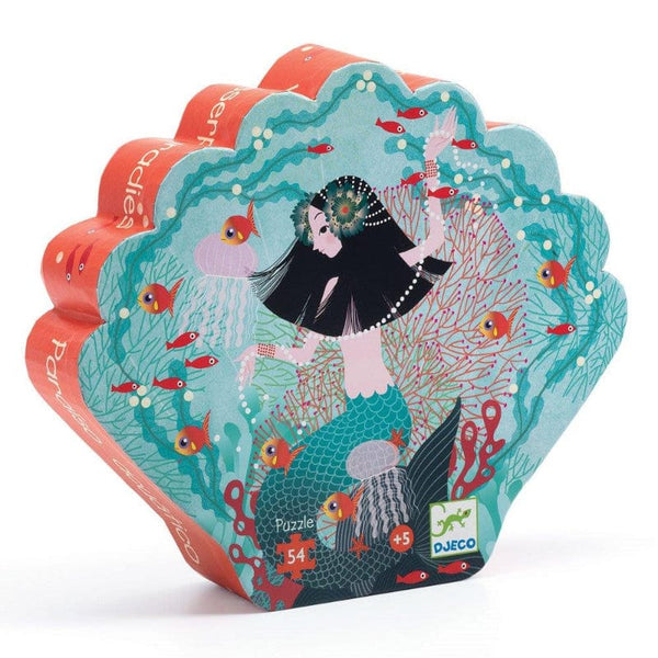 Djeco Ζωγραφική - Καλλιτεχνικά - Παζλ Djeco Παζλ σε σχηματικό κουτί 54 τεμ. Γοργόνα