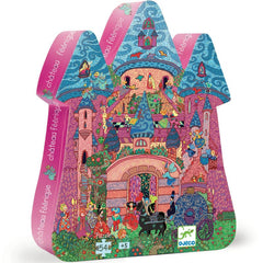 Djeco Ζωγραφική - Καλλιτεχνικά - Παζλ Djeco Παζλ σε σχηματικό κουτί 54 τεμ. Το νεραϊδόκαστρο