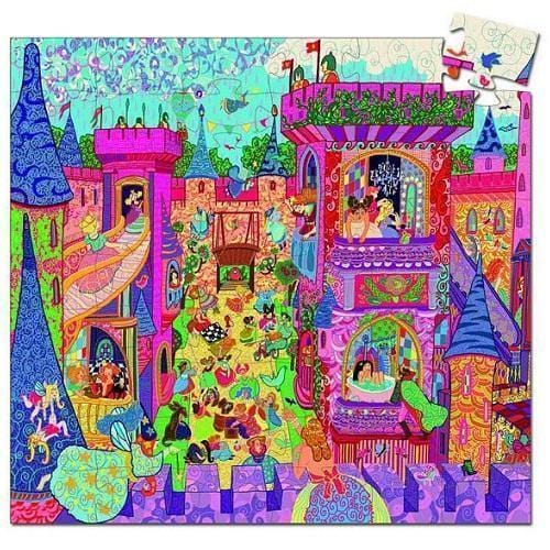 Djeco Ζωγραφική - Καλλιτεχνικά - Παζλ Djeco Παζλ σε σχηματικό κουτί 54 τεμ. Το νεραϊδόκαστρο