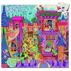 Djeco Ζωγραφική - Καλλιτεχνικά - Παζλ Djeco Παζλ σε σχηματικό κουτί 54 τεμ. Το νεραϊδόκαστρο