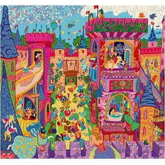 Djeco Ζωγραφική - Καλλιτεχνικά - Παζλ Djeco Παζλ σε σχηματικό κουτί 54 τεμ. Το νεραϊδόκαστρο