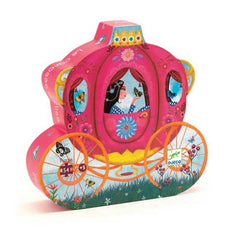 Djeco Ζωγραφική - Καλλιτεχνικά - Παζλ Djeco Παζλ σε σχηματικό κουτί 54 τεμ. Η άμαξα