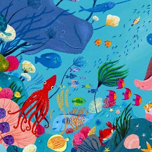 Djeco Ζωγραφική - Καλλιτεχνικά - Παζλ Djeco Παζλ παρατήρησης 54 τεμ. Θαλάσσιος κόσμος - FSC MIX