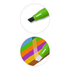 Djeco Ζωγραφική - Καλλιτεχνικά - Παζλ Djeco 6 πολύχρωμοι μαγικοί μαρκαδόροι με εφέ αλλαγής χρώματος