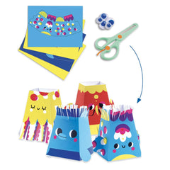 Djeco Ζωγραφική - Καλλιτεχνικά - Παζλ Djeco 6 δημιουργικές δραστηριότητες "Θαλάσσιος Κόσμος"