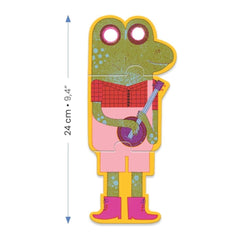 Djeco Ζωγραφική - Καλλιτεχνικά - Παζλ Djeco 8 παζλ με 3 κομμάτια "Η ορχήστρα των ζώων"