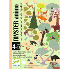Djeco Επιτραπέζια Παιχνίδια Djeco Επιτραπέζιο παρατηρητικότητας και ταχύτητας με κάρτες "Myster animo"