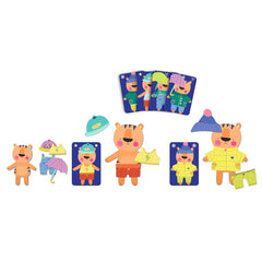 Djeco Επιτραπέζια Παιχνίδια Djeco Επιτραπέζιο μνήμης Rapido Meteo