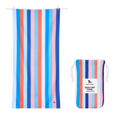 Dock & Bay πετσέτα θαλάσσης Dock & Bay: Πετσέτα θαλάσσης Quickdry - Ocean Pavilion (Μικροϊνες) XL (200x90εκ.)
