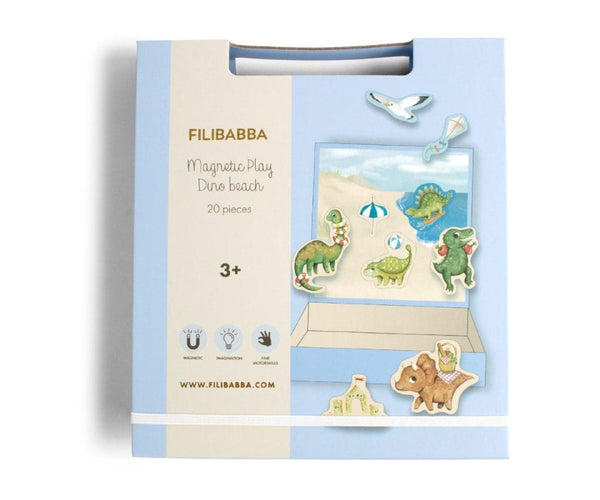FILIBABBA Μαγνητικά Παιχνίδια Filibabba Μαγνητικό Παιχνίδι – Παραλία των Δεινοσαύρων