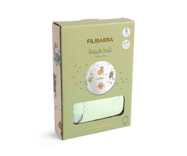FILIBABBA Παιχνίδια θαλάσσης Filibabba Φουσκωτή μπάλα θαλάσσης Dino Beach Confetti