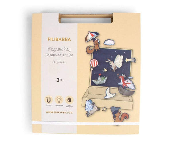 FILIBABBA Μαγνητικά Παιχνίδια Filibabba Magnetic Fun – Ονειρεμένοι Μικροί Εξερευνητές
