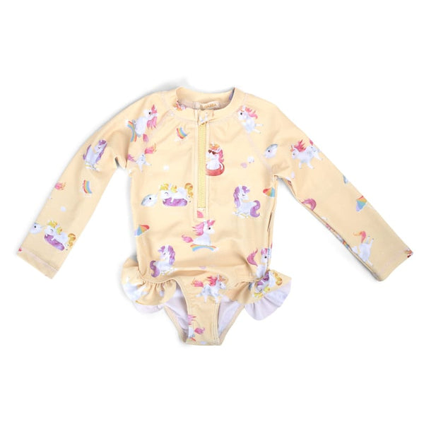 FILIBABBA μαγιό 1-2Y (80/92 CM) Filibabba Μαγιό UV LS vilje Unicorn Shores