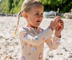 FILIBABBA μαγιό Filibabba Μαγιό UV LS vilje Unicorn Shores