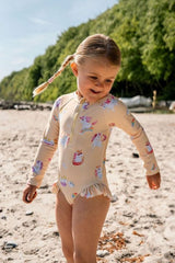 FILIBABBA μαγιό Filibabba Μαγιό UV LS vilje Unicorn Shores