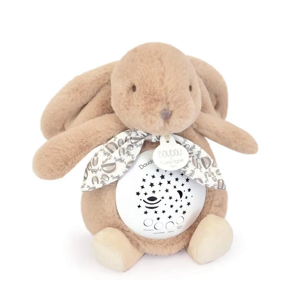 Jolijou βρεφικά παιχνίδια Jolijou My First Musical Night Light – Μουσικό Προβολάκι Νυκτός Κουνελάκι – Μπεζ