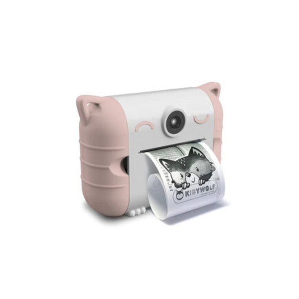 KIDYWOLF: Thermal Printing Camera - Pink Instant Camera