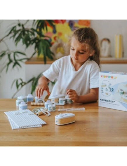 KIDYWOLF STEM KIDYWOLF: Εκπαιδευτικό κιτ ηλεκτρικών κυκλωμάτων για παιδιά 6+ ετών