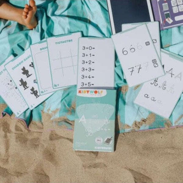 KIDYWOLF Ζωγραφική - Καλλιτεχνικά - Παζλ KIDYWOLF: 60 κάρτες για τα Mini Tablet ζωγραφικής με θέμα "Παιχνίδια" & "Εκπαίδευση"