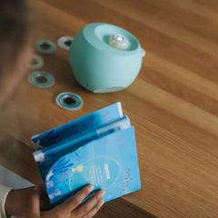 KIDYWOLF Παιδικά Φωτιστικά KIDYWOLF: Παιδικός Προβολέας ωκεανός με Μουσική- Επαναφορτιζόμενο με Bluetooth