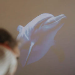 KIDYWOLF Παιδικά Φωτιστικά KIDYWOLF: Παιδικός Προβολέας ωκεανός με Μουσική- Επαναφορτιζόμενο με Bluetooth