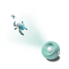 KIDYWOLF Παιδικά Φωτιστικά KIDYWOLF: Παιδικός Προβολέας ωκεανός με Μουσική- Επαναφορτιζόμενο με Bluetooth