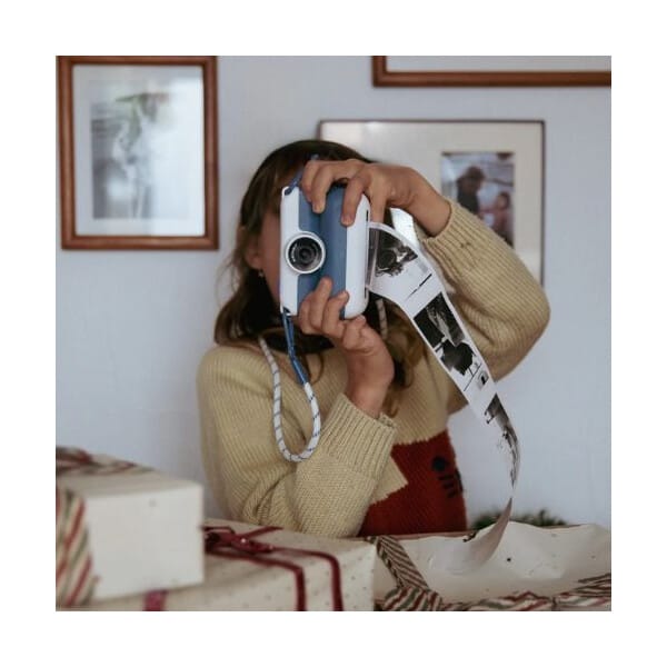 KIDYWOLF Παιχνίδια Δραστηριοτήτων KIDYWOLF: Φωτογραφική μηχανή με θερμική εκτύπωση - Μπλε Instant Camera