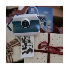 KIDYWOLF Παιχνίδια Δραστηριοτήτων KIDYWOLF: Φωτογραφική μηχανή με θερμική εκτύπωση - Μπλε Instant Camera