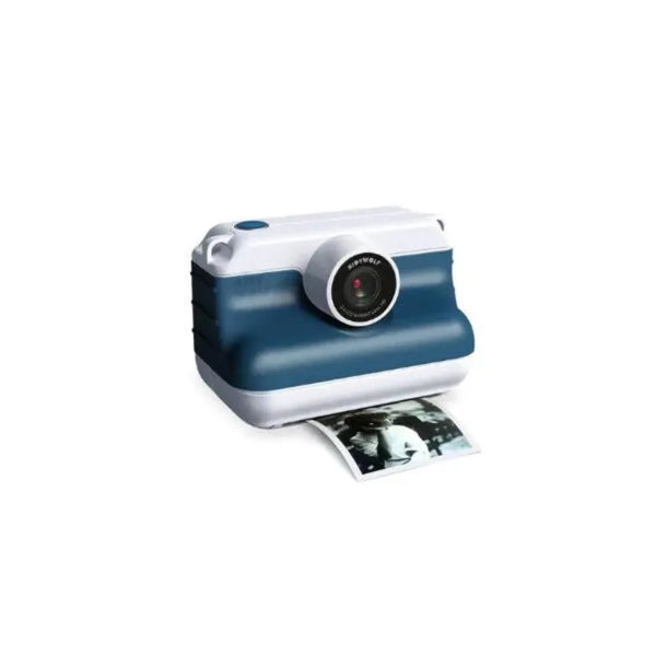 KIDYWOLF Παιχνίδια Δραστηριοτήτων KIDYWOLF: Φωτογραφική μηχανή με θερμική εκτύπωση - Μπλε Instant Camera