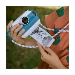 KIDYWOLF Παιχνίδια Δραστηριοτήτων KIDYWOLF: Φωτογραφική μηχανή με θερμική εκτύπωση - Μπλε Instant Camera