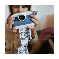 KIDYWOLF Παιχνίδια Δραστηριοτήτων KIDYWOLF: Φωτογραφική μηχανή με θερμική εκτύπωση - Μπλε Instant Camera