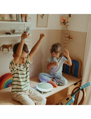 KIDYWOLF Παιχνίδια Δραστηριοτήτων KIDYWOLF: Σετ karaoke με ηχείο και 2 μικρόφωνα - Επαναφορτιζόμενο