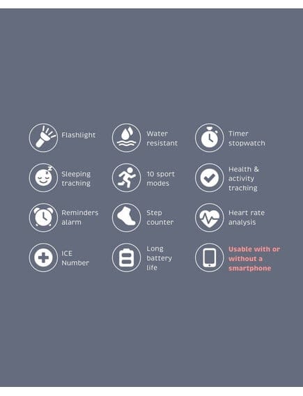 KIDYWOLF Αξεσούαρ KIDYWOLF: Παιδικό ρολόι Smartwatch με οθόνη αφής & επαναφορτιζόμενη μπαταρία - blue