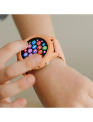 KIDYWOLF Αξεσούαρ KIDYWOLF: Παιδικό ρολόι Smartwatch με οθόνη αφής & επαναφορτιζόμενη μπαταρία - peach