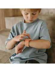 KIDYWOLF Αξεσούαρ KIDYWOLF: Παιδικό ρολόι Smartwatch με οθόνη αφής & επαναφορτιζόμενη μπαταρία - peach