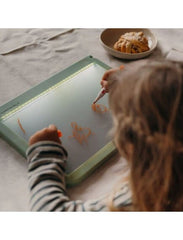 KIDYWOLF Ζωγραφική - Καλλιτεχνικά - Παζλ KIDYWOLF: Tablet ζωγραφικής με φως, 2 όψεων με οθόνη LΕD & μαυροπίνακα