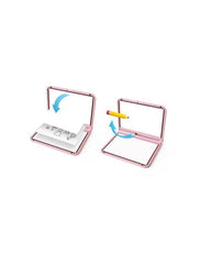 KIDYWOLF Ζωγραφική - Καλλιτεχνικά - Παζλ KIDYWOLF: Tablet ζωγραφικής με φως, 2 όψεων με οθόνη LΕD & μαυροπίνακα- Σχέδιο Μόδας