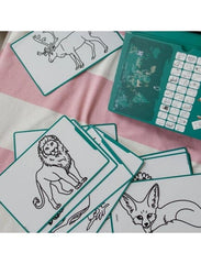 KIDYWOLF Ζωγραφική - Καλλιτεχνικά - Παζλ KIDYWOLF: Tablet ζωγραφικής με οθόνη LCD (30 κάρτες)- Animals Around The World