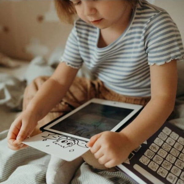 KIDYWOLF Ζωγραφική - Καλλιτεχνικά - Παζλ KIDYWOLF: Tablet ζωγραφικής με οθόνη LCD (30 κάρτες)- Dinosaurs