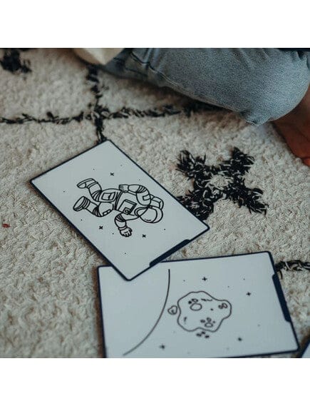 KIDYWOLF Ζωγραφική - Καλλιτεχνικά - Παζλ KIDYWOLF: Tablet ζωγραφικής με οθόνη LCD (30 κάρτες)- Galaxy