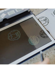 KIDYWOLF Ζωγραφική - Καλλιτεχνικά - Παζλ KIDYWOLF: Tablet ζωγραφικής με οθόνη LCD (30 κάρτες)- Galaxy