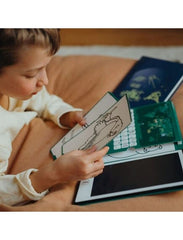 KIDYWOLF Ζωγραφική - Καλλιτεχνικά - Παζλ KIDYWOLF: Tablet ζωγραφικής με οθόνη LCD (30 κάρτες)- Galaxy