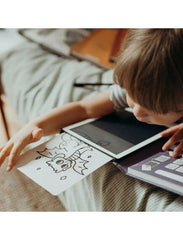 KIDYWOLF Ζωγραφική - Καλλιτεχνικά - Παζλ KIDYWOLF: Tablet ζωγραφικής με οθόνη LCD (30 κάρτες)- Oceans & Pirates