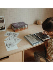 KIDYWOLF Ζωγραφική - Καλλιτεχνικά - Παζλ KIDYWOLF: Tablet ζωγραφικής με οθόνη LCD (30 κάρτες)- Oceans & Pirates