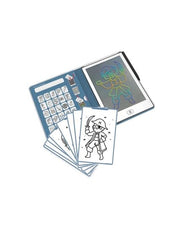 KIDYWOLF Ζωγραφική - Καλλιτεχνικά - Παζλ KIDYWOLF: Tablet ζωγραφικής με οθόνη LCD (30 κάρτες)- Oceans & Pirates