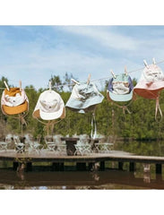 KiETLA καπελο 2-6Y (48-52 cm) KiETLA: Camper Καπέλο Τύπου Λεγεωνάριου με προστασία UPF50+ - Αρκουδάκι