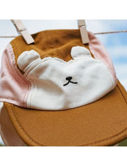 KiETLA καπελο 2-6Y (48-52 cm) KiETLA: Camper Καπέλο Τύπου Λεγεωνάριου με προστασία UPF50+ - Αρκουδάκι