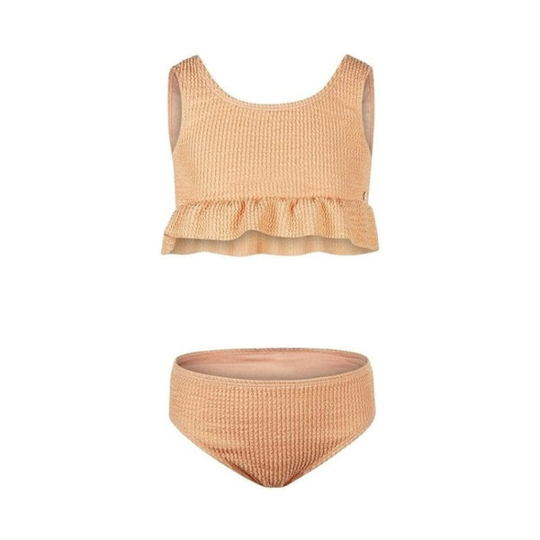 Koko Noko μαγιό Koko Noko Μαγιό μπικίνι ροδακινί ροζ με βολάν