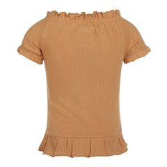 Koko Noko Μπλουζάκι Koko Noko Μπλούζα καμηλό