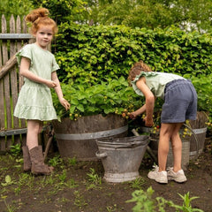 Koko Noko Φορέματα Koko Noko Φόρεμα Σoft green ruffles